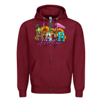 Burgundy hair hustler hairstylist Zipper Hoodie - Artiststas