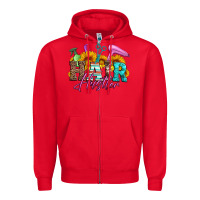 Red hair hustler hairstylist Zipper Hoodie - Artiststas