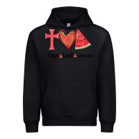 Black Faith Love Watermelon Urban Hoodie - Bettercallsaul