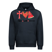 Navy Faith Love Watermelon Urban Hoodie - Bettercallsaul