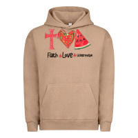 Pigment Burro Faith Love Watermelon Urban Hoodie - Bettercallsaul