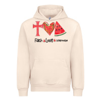 Sandshell Faith Love Watermelon Urban Hoodie - Bettercallsaul