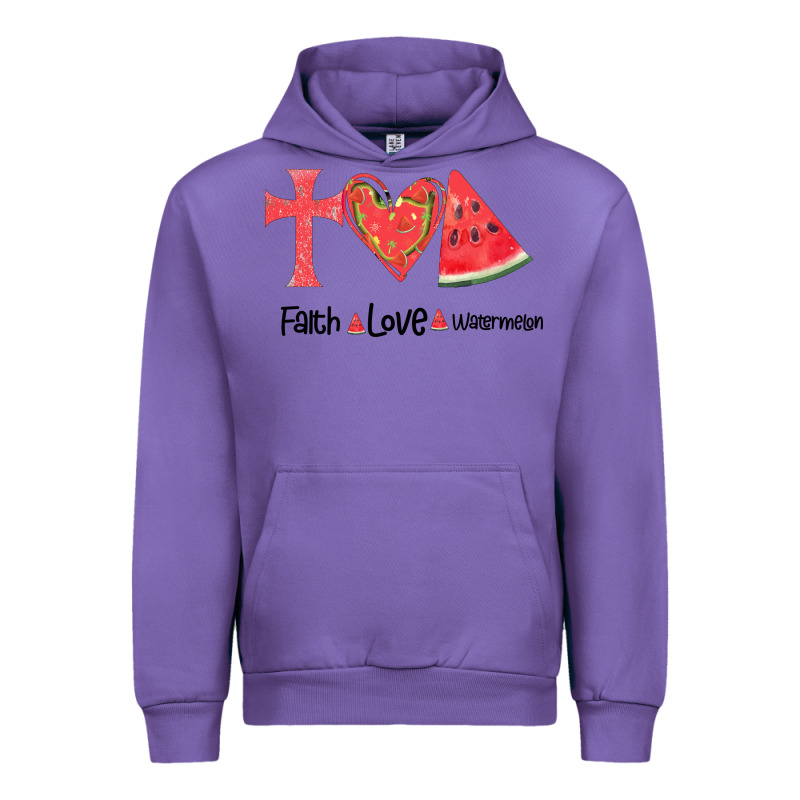 Faith Love Watermelon Urban Hoodie by Bettercallsaul | Teevron