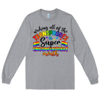 Wishing All Of The Transphobes Uncomfortable Month Long Sleeve Tee | Teevron