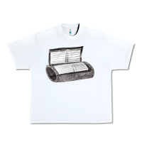 White wrist coach Urban Heavy Tee - FaDigitalArtStudio