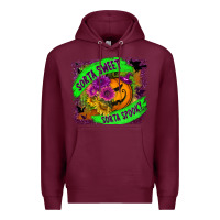 Burgundy sorta sweet spooky Premium Hoodie - BundleAndBundleShop