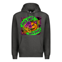Charcoal Heather sorta sweet spooky Premium Hoodie - BundleAndBundleShop