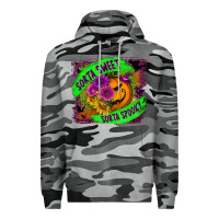 Slate Camo sorta sweet spooky Premium Hoodie - BundleAndBundleShop