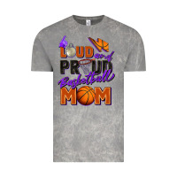 Cloud Rock loud and proud basketball mom Vintage Tee - Zillion Design Studio