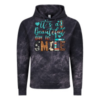 Cloud Black it’s a beautiful day to smile Vintage Hoodie - JahusDesignShop