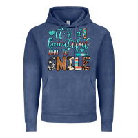Vintage Denim it’s a beautiful day to smile Vintage Hoodie - JahusDesignShop