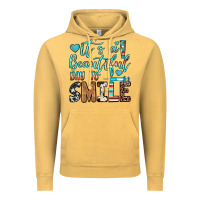 Vintage Mustard it’s a beautiful day to smile Vintage Hoodie - JahusDesignShop