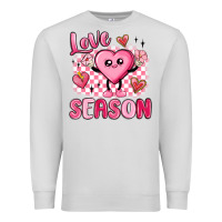Dove Grey love season Premium Sweatshirt - MaliasSmallBusiness
