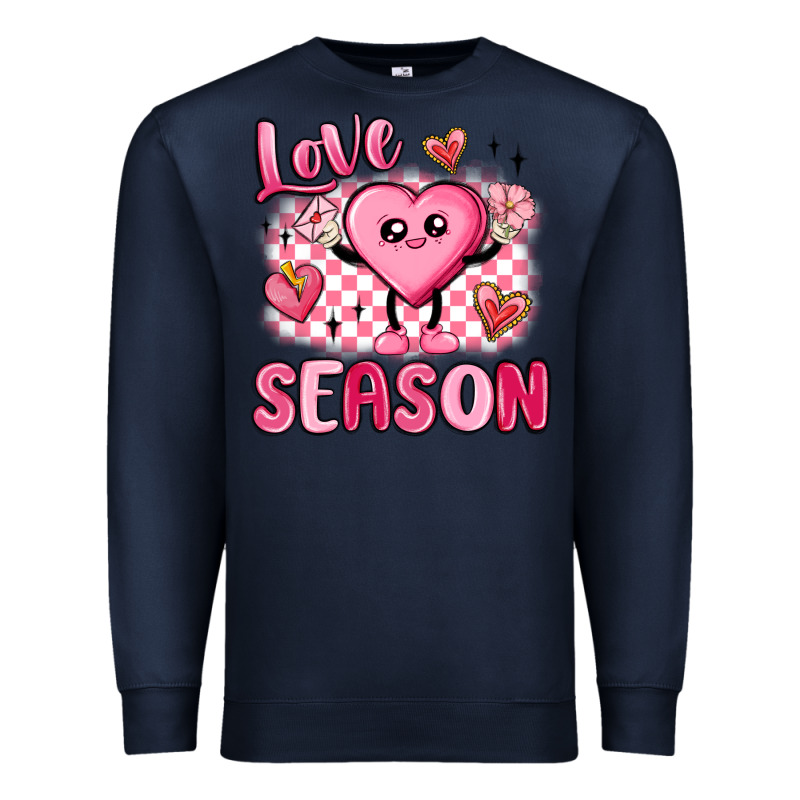 Love Season Premium Sweatshirt by MaliasSmallBusiness | Teevron