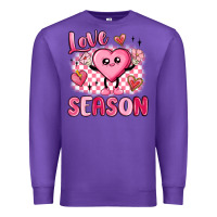 Purple love season Premium Sweatshirt - MaliasSmallBusiness