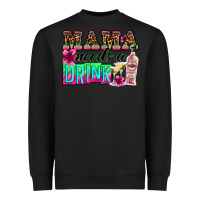 Black mama needs a drink Heavyweight Sweatshirt - Zillion Design Studio