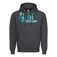 Smoke it's freezin' season Zipper Hoodie - AdoDesignShop