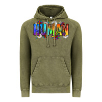 Vintage Olive human Vintage Hoodie - Zillion Design Studio