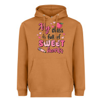 Meerkat my class is full of sweet hearts Heavyweight Hoodie - MaliasSmallBusiness
