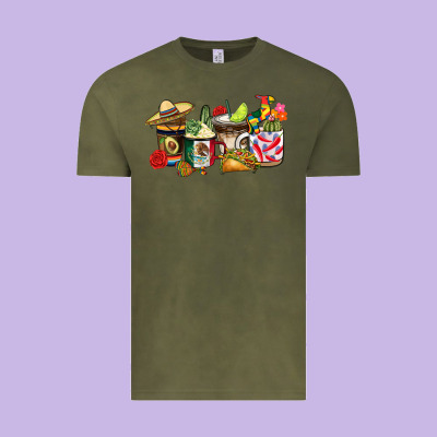 Mexico Coffee Vintage Tee Designed By Cts Tumbler Store