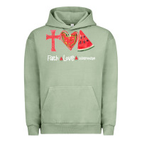 Pigment Oil Green Faith Love Watermelon Urban Hoodie - Bettercallsaul