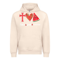 Sandshell Faith Love Watermelon Urban Hoodie - Bettercallsaul