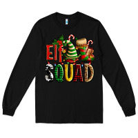 Black elf squad with elf hat and socks Long Sleeve Tee - AdoDesignShop