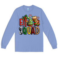 Colony Blue elf squad with elf hat and socks Long Sleeve Tee - AdoDesignShop