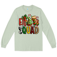 Matcha elf squad with elf hat and socks Long Sleeve Tee - AdoDesignShop