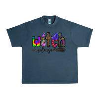 Midnight Navy witch please Urban Heavy Tee - CowhideDigitalArt