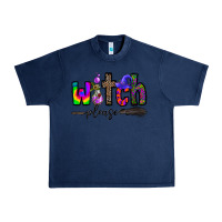 Navy witch please Urban Heavy Tee - CowhideDigitalArt