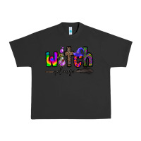 Pigment Black witch please Urban Heavy Tee - CowhideDigitalArt