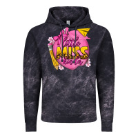 Cloud Black little miss kinder Vintage Hoodie - texasbilliewilder