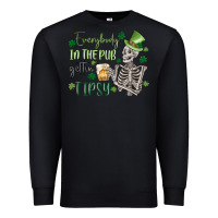 Black everybody in the pub gettin' tipsy Premium Sweatshirt - MaliasSmallBusiness