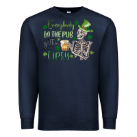 Navy everybody in the pub gettin' tipsy Premium Sweatshirt - MaliasSmallBusiness