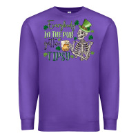 Purple everybody in the pub gettin' tipsy Premium Sweatshirt - MaliasSmallBusiness