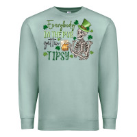 Seafoam everybody in the pub gettin' tipsy Premium Sweatshirt - MaliasSmallBusiness