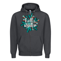 Smoke hello winter Zipper Hoodie - AdoDesignShop