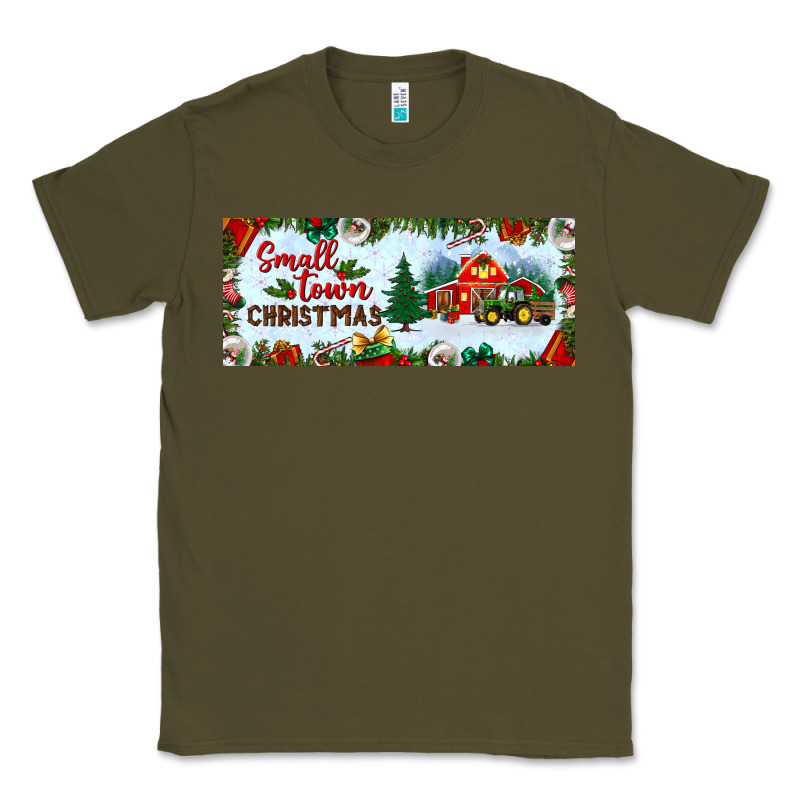 Small Town Christmas Classic Tee by BundleAndBundleShop | Teevron