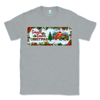Heather Grey small town christmas Classic Tee - BundleAndBundleShop