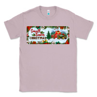 Lilac small town christmas Classic Tee - BundleAndBundleShop