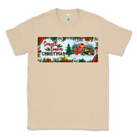Mushroom small town christmas Classic Tee - BundleAndBundleShop
