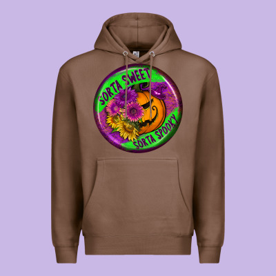 Halloween Round Earrings Premium Hoodie Designed By Bundleandbundleshop