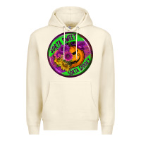 Sandshell halloween round earrings Premium Hoodie - BundleAndBundleShop