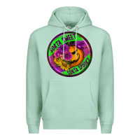 Seafoam halloween round earrings Premium Hoodie - BundleAndBundleShop