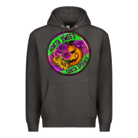 Smoke halloween round earrings Premium Hoodie - BundleAndBundleShop