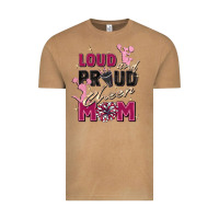 Loud And Proud Cheer Mom Vintage Tee | Teevron