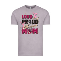 Vintage Zinc loud and proud cheer mom Vintage Tee - Zillion Design Studio