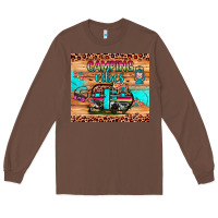 Chestnut camping vibes Long Sleeve Tee - JahusDesignShop