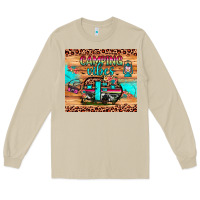 Mushroom camping vibes Long Sleeve Tee - JahusDesignShop